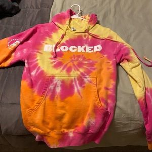 tie dye Barstool BLOCKED Call Her Daddy Sweatshirt